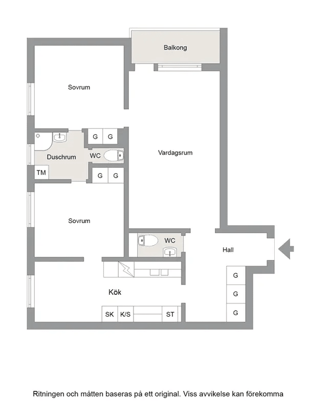 Planritning för Sätrahöjden 27