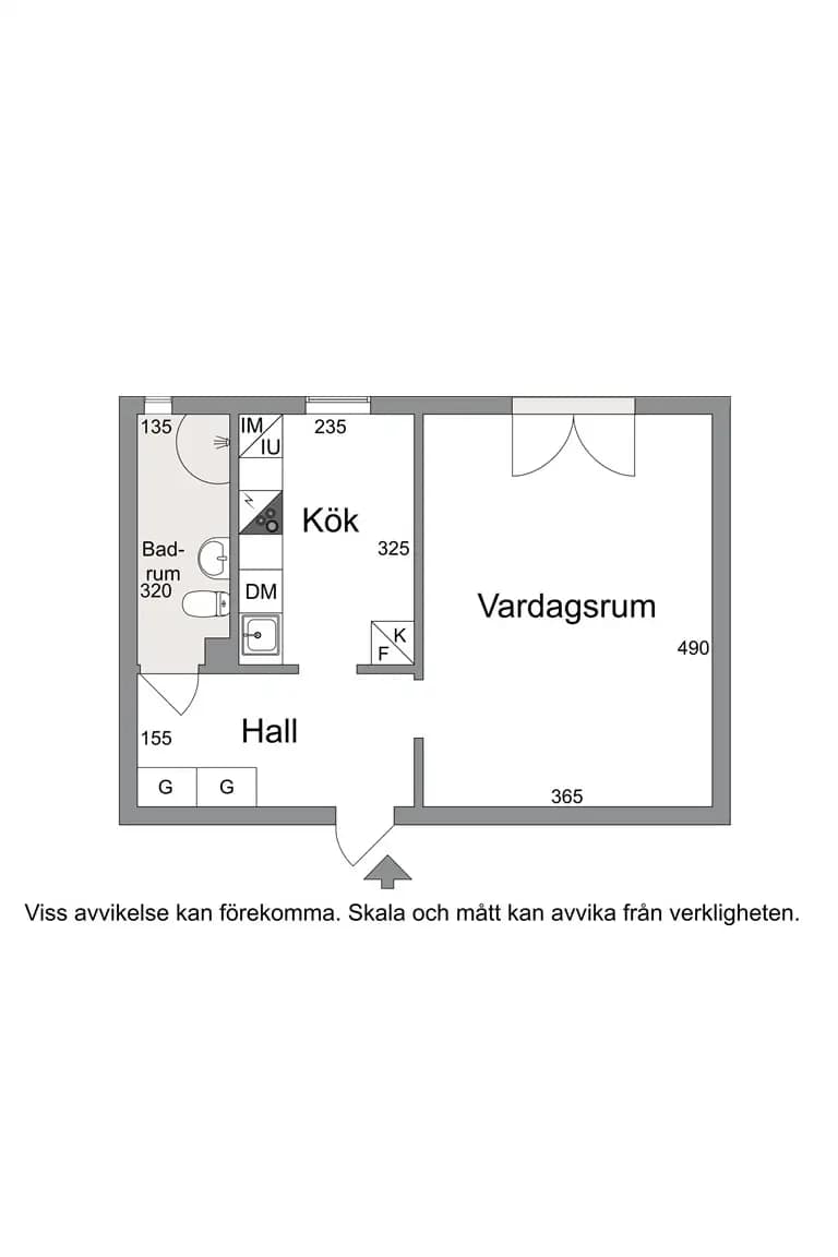 Planritning för Lammholmsbacken 258