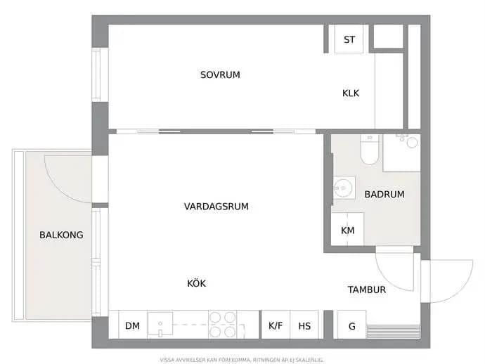 Planritning för Bryggargatan 9B