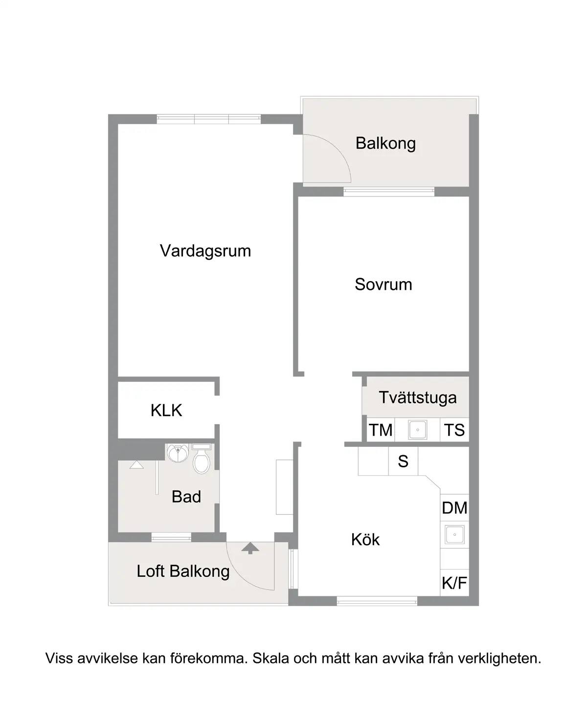 Floor plan for Stengodsvägen 109 B