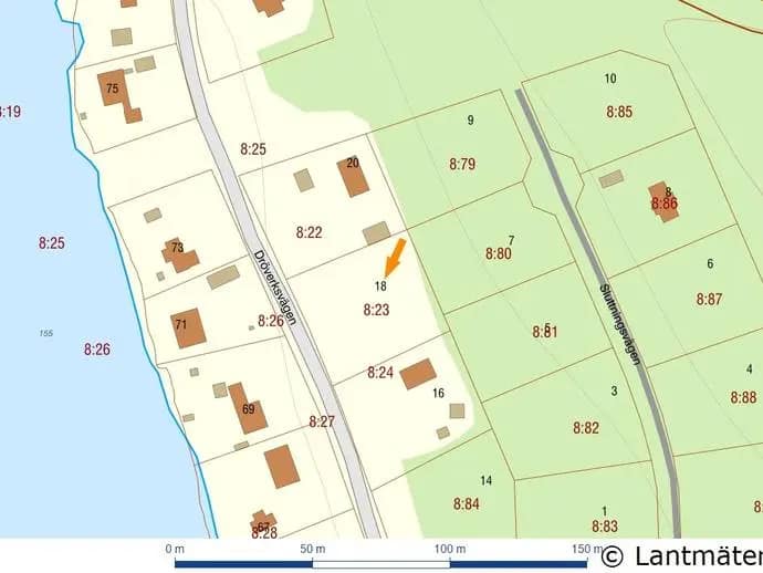 Floor plan for Dröverksvägen 18