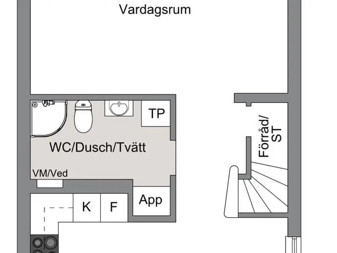Floor plan for Lugnets väg 3D