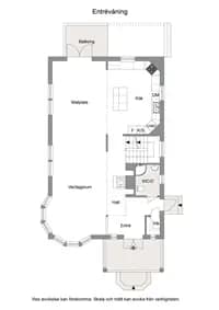 Floor plan for Duvbovägen 70