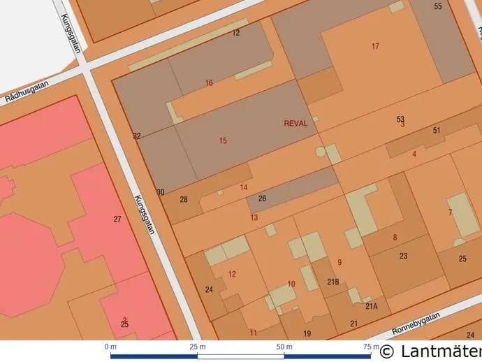 Floor plan for Kungsgatan 26 och 28