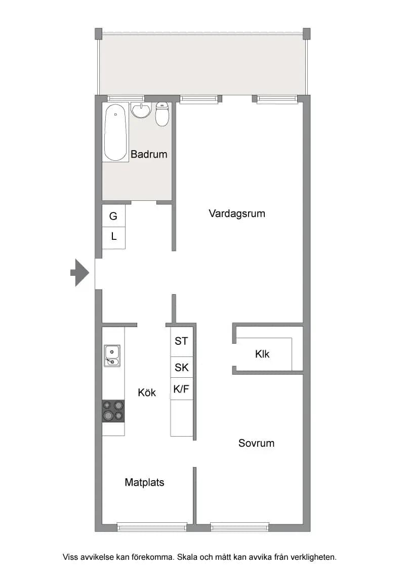 Planritning för Holmvägen 34