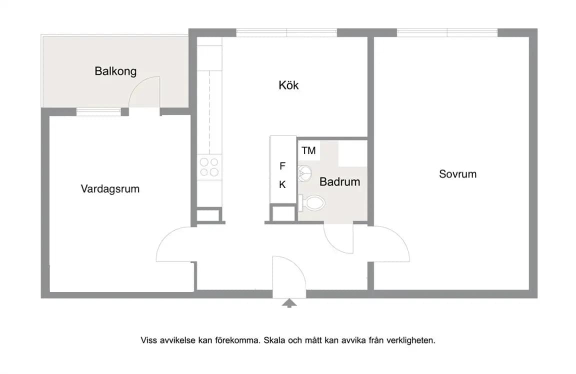Floor plan for Aktrisgatan 18