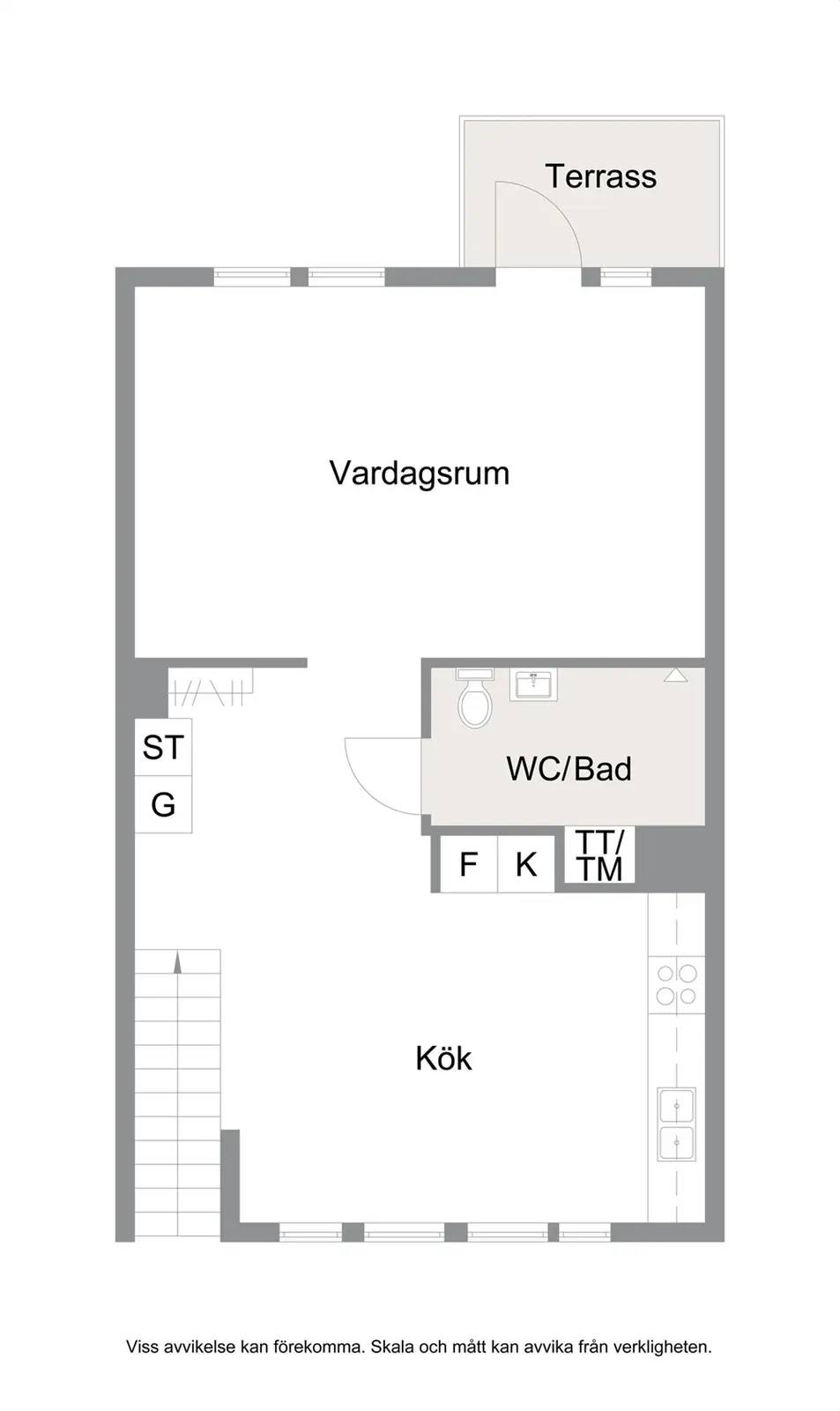 Floor plan for Vannagårdsgatan 116