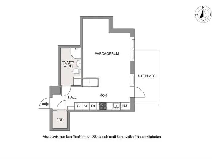 Floor plan for Storseglet 43