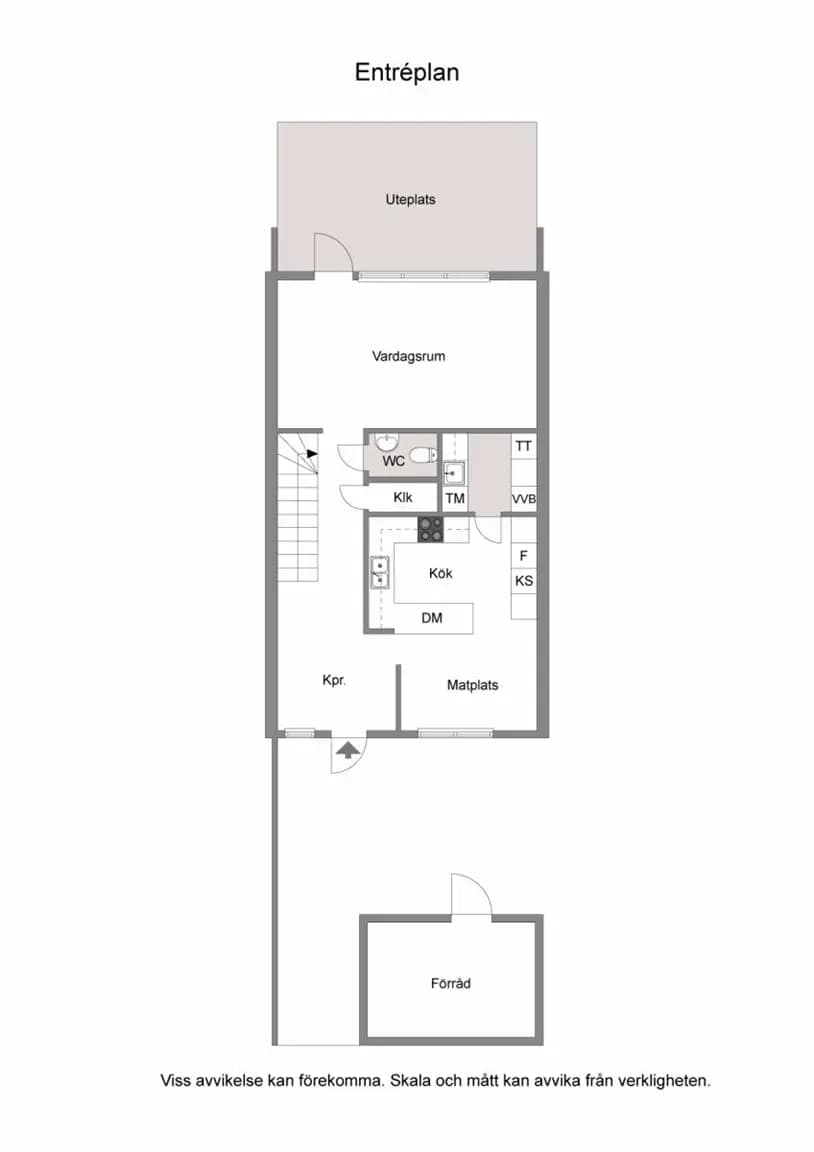 Planritning för Tetorpsvägen 114