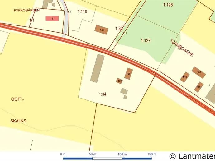 Floor plan for Träkumla Gottskalks 162