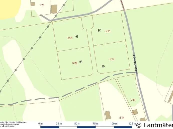 Floor plan for Färnabbsvägen (Del av Senoren 5:1)