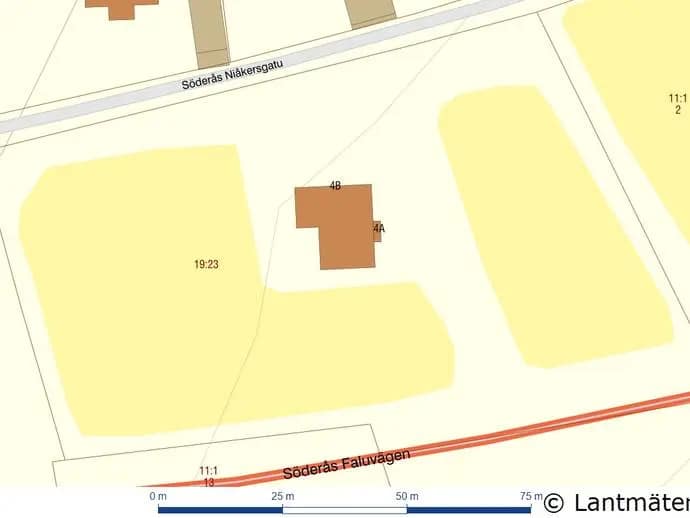 Floor plan for Söderås Niåkersgatu 4