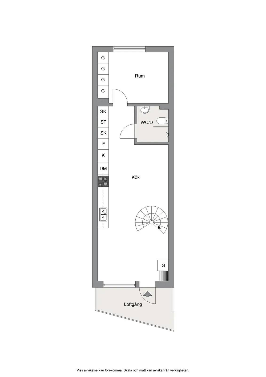 Planritning för Nynäsvägen 7