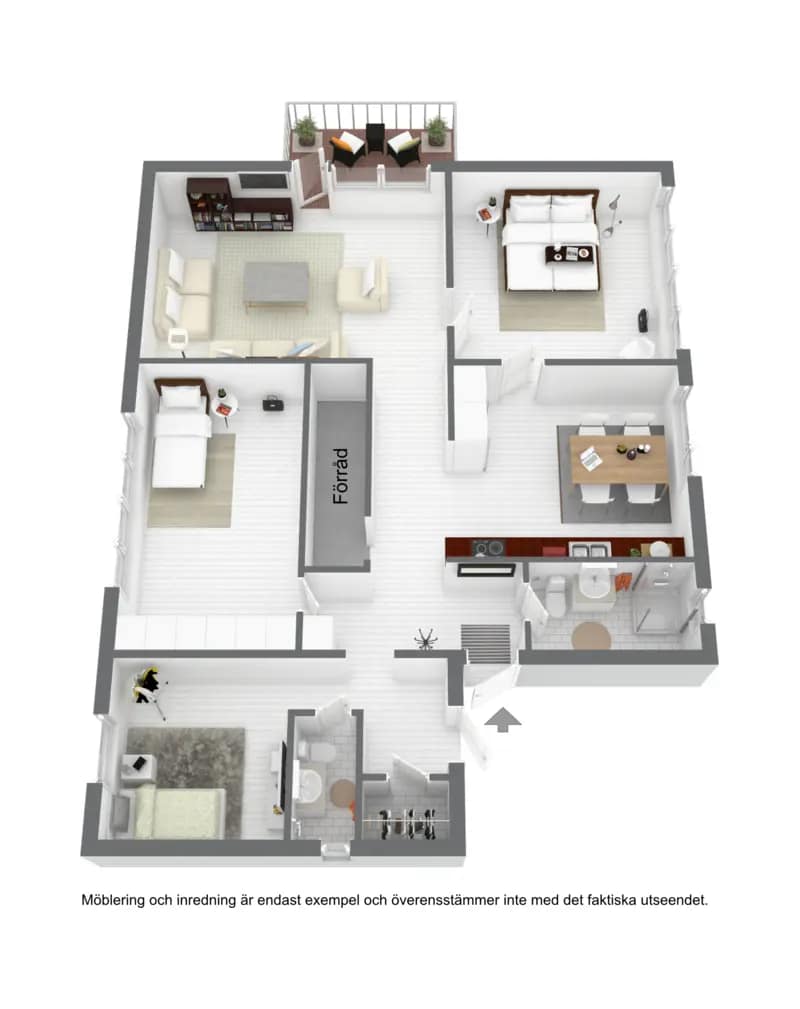 Floor plan for Sorögatan