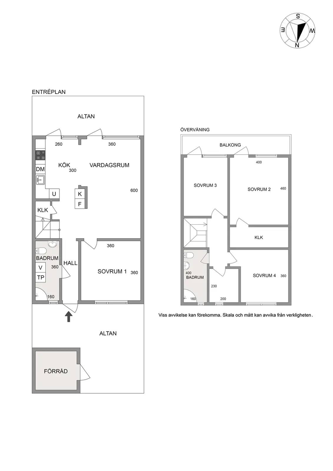 Floor plan for Stora Björnens gata 148