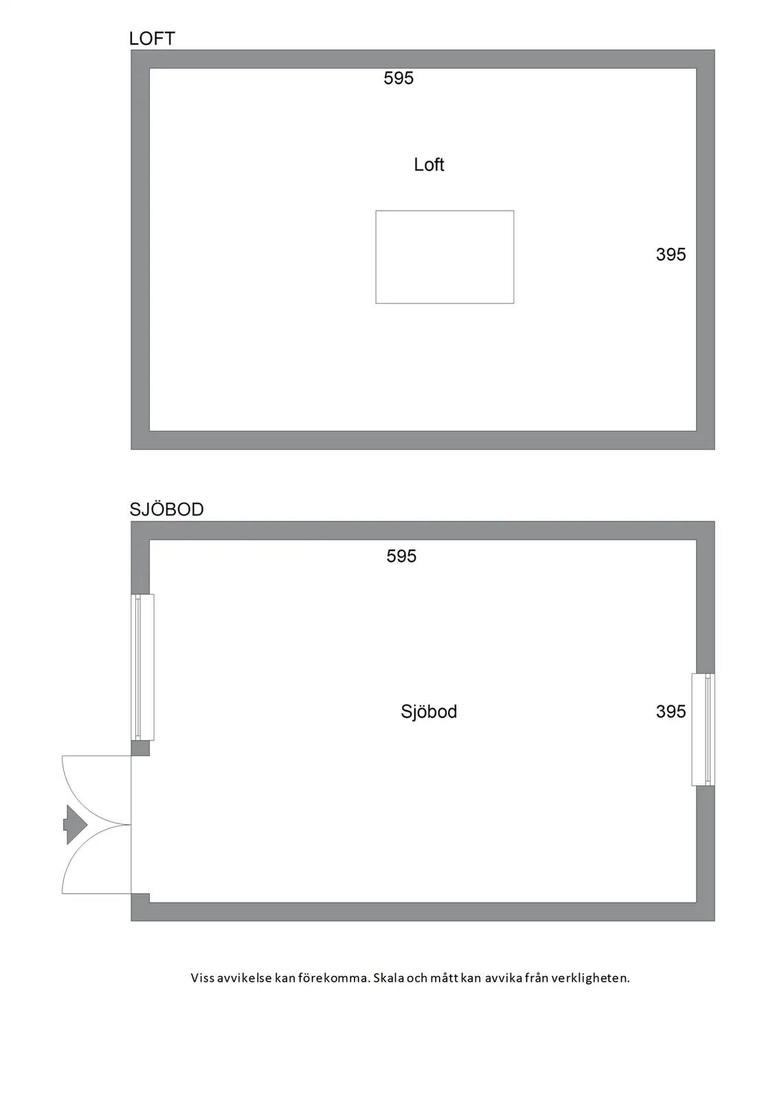 Floor plan for Sjöbod i Hovenäset