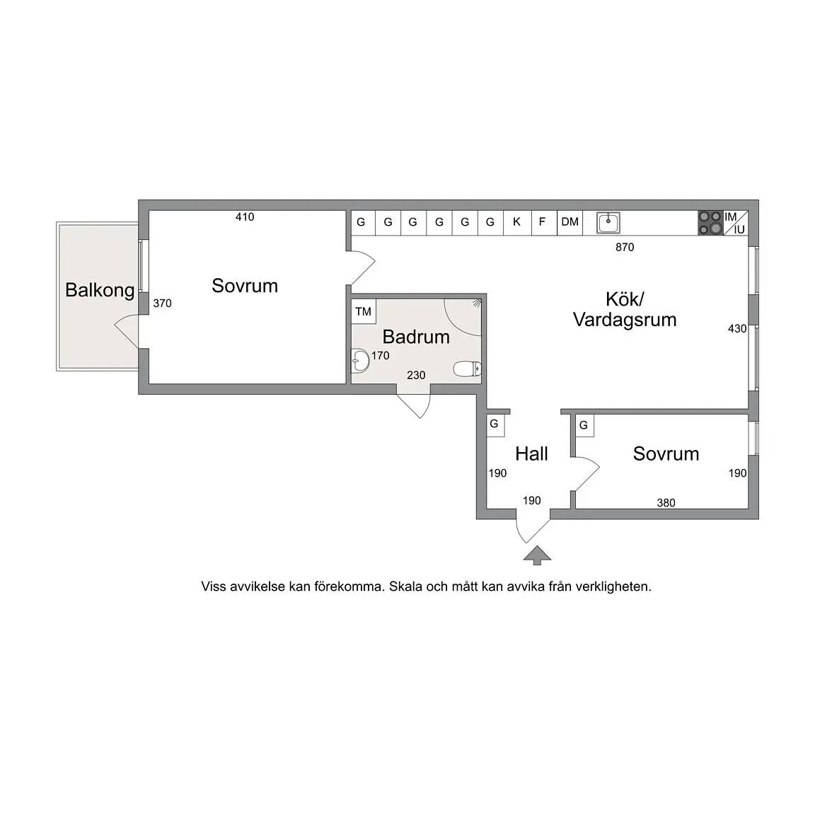 Planritning för Rosenapelgatan 27