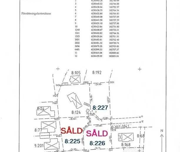 Floor plan for Hejans väg 13