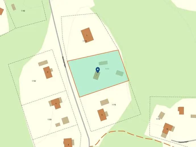 Floor plan for Marängsvägen 3