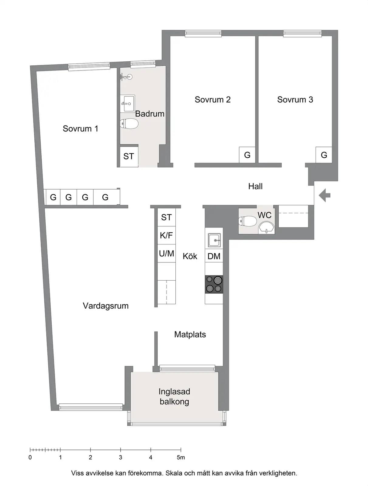 Planritning för SVETSARVÄGEN 9