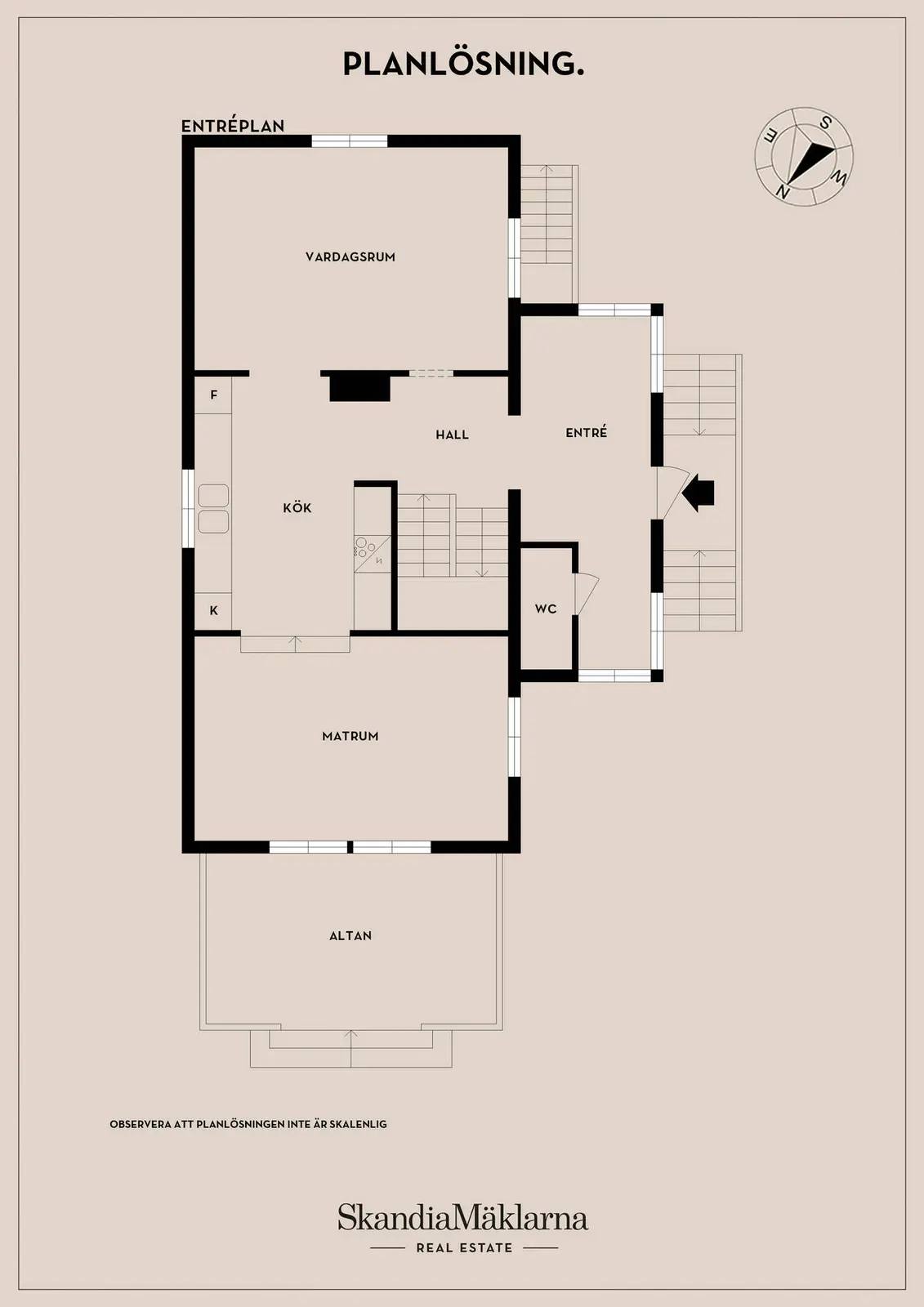 Planritning för Plantskolevägen 41