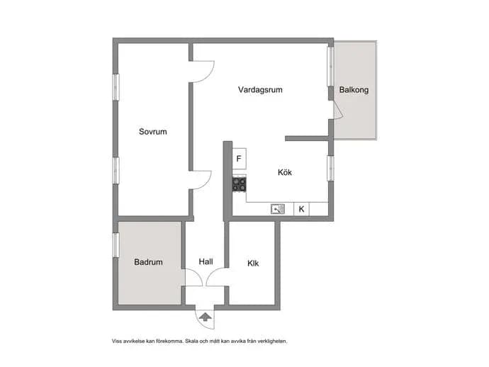 Floor plan for Svartviksslingan 110