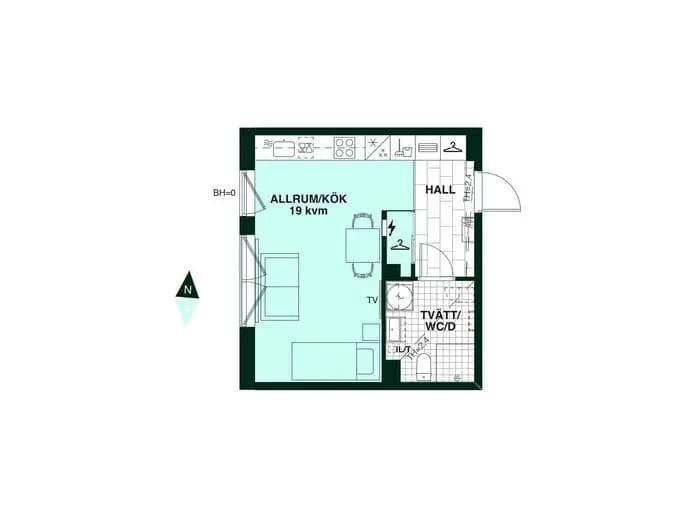 Floor plan for Selmedalsvägen 102