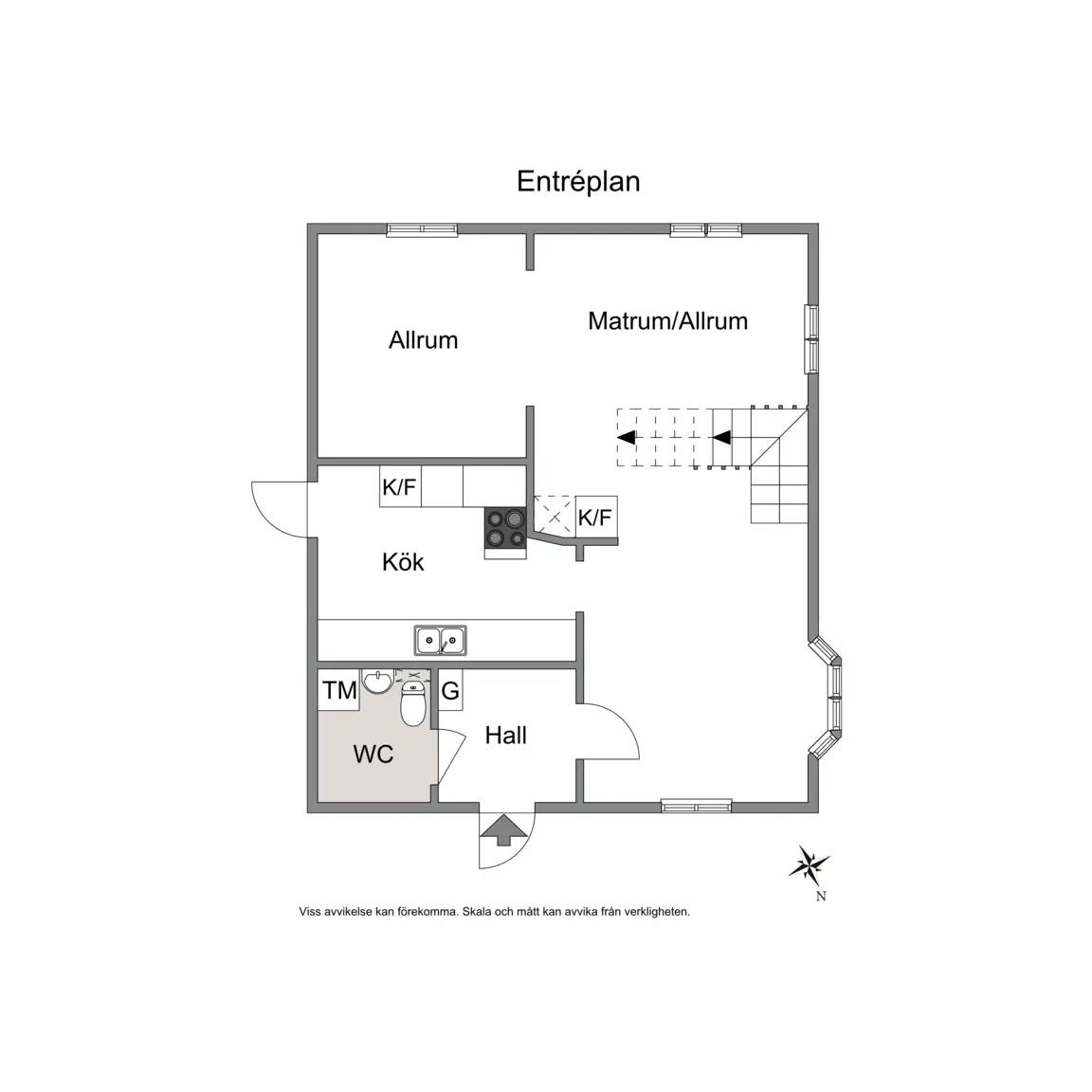 Floor plan for Svensköpsvägen 15
