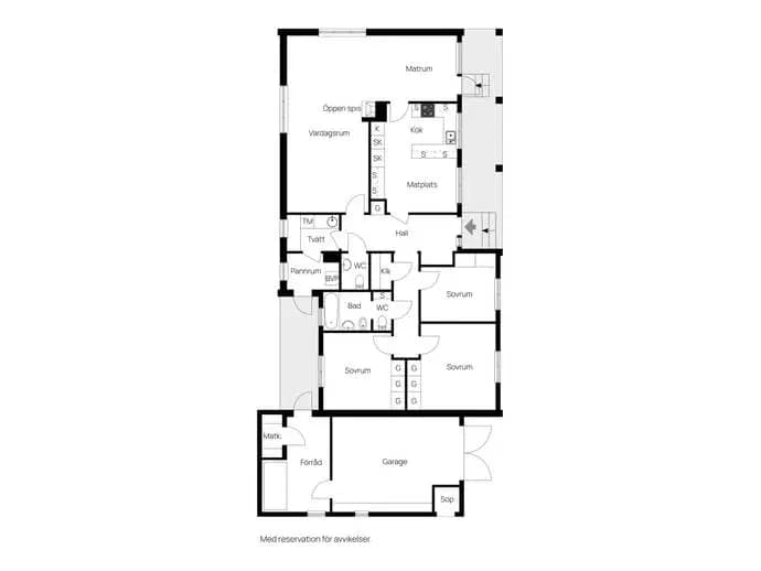 Planritning för Nygatan 22