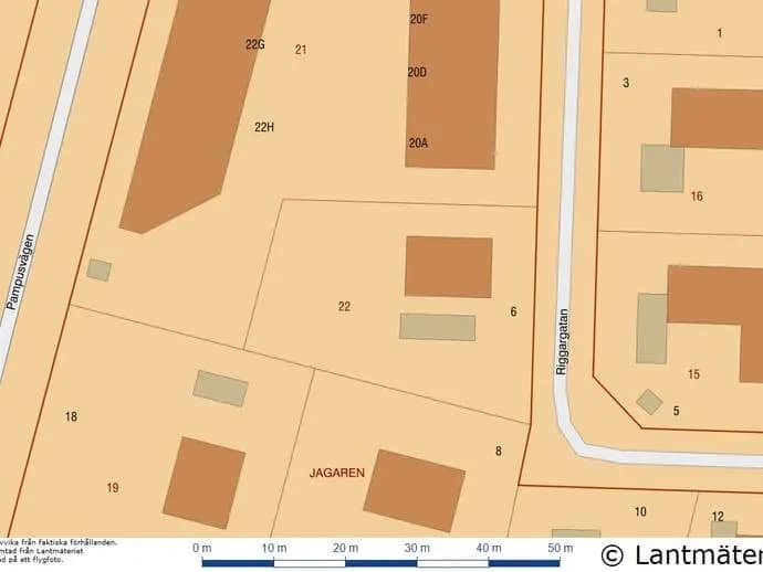 Floor plan for Riggargatan 6