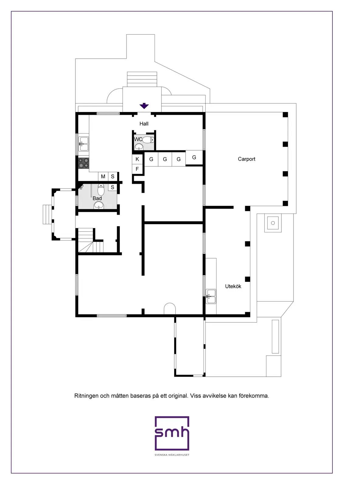Floor plan for Värset Norregård 2