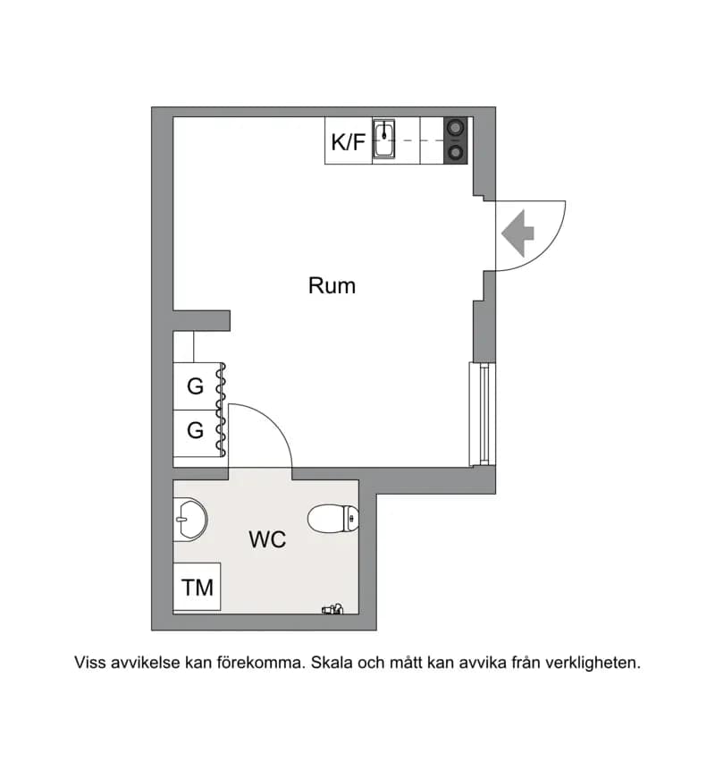 Floor plan for Storsjövägen 38 B