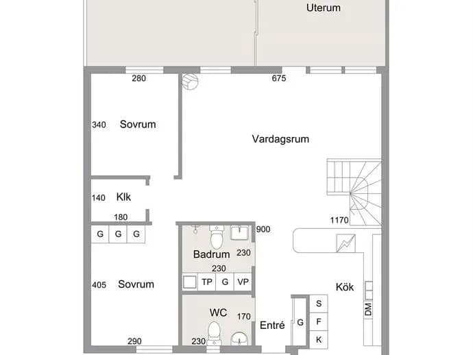 Planritning för Bohushöjdsvägen 29