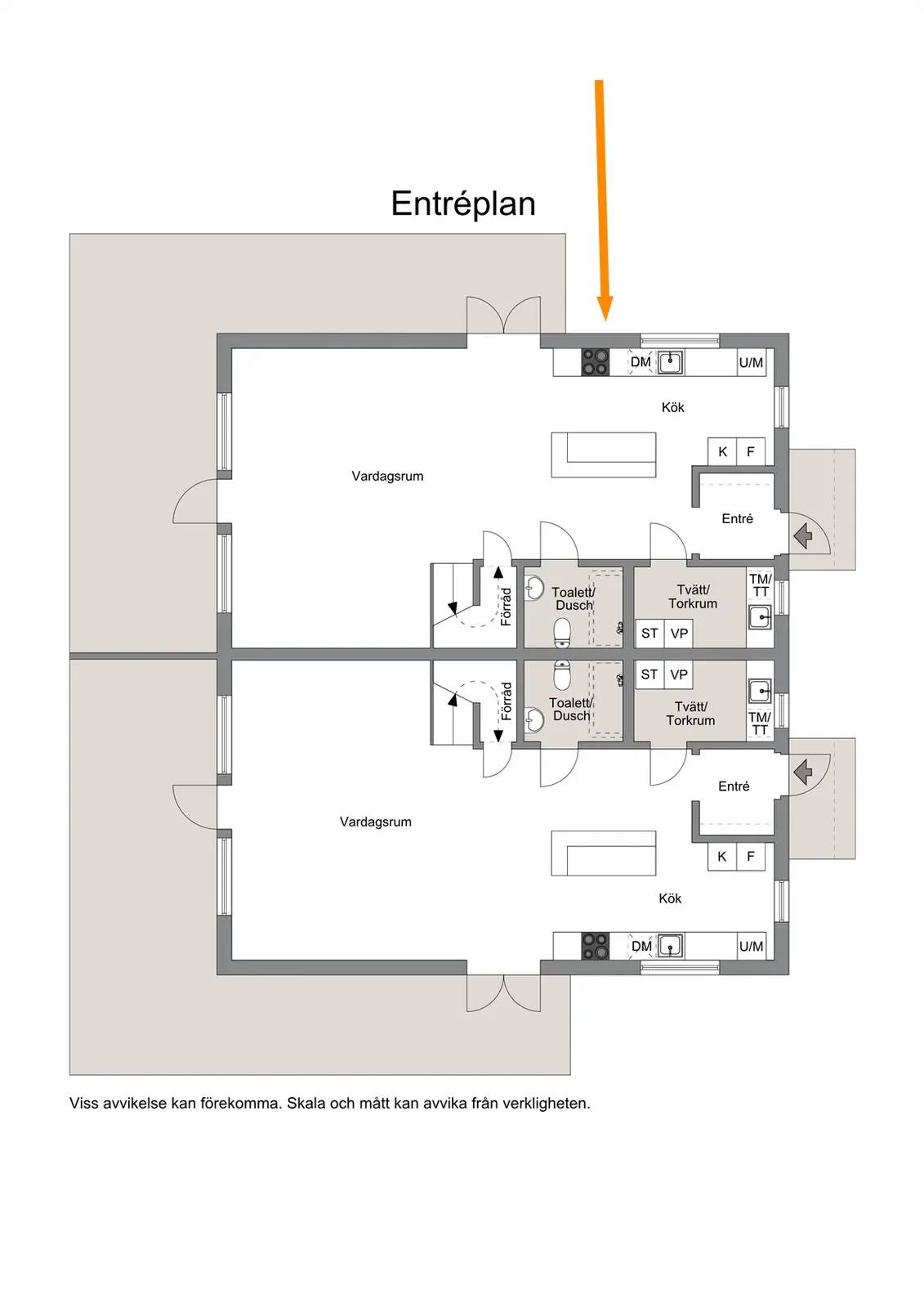 Floor plan for Ugglestigen 14A