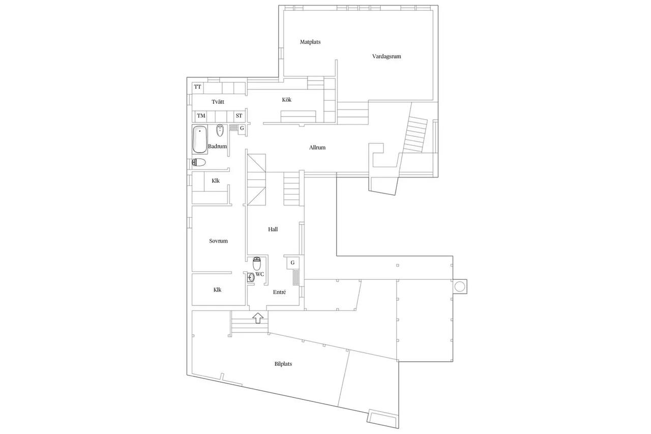 Floor plan for Ringvägen 66
