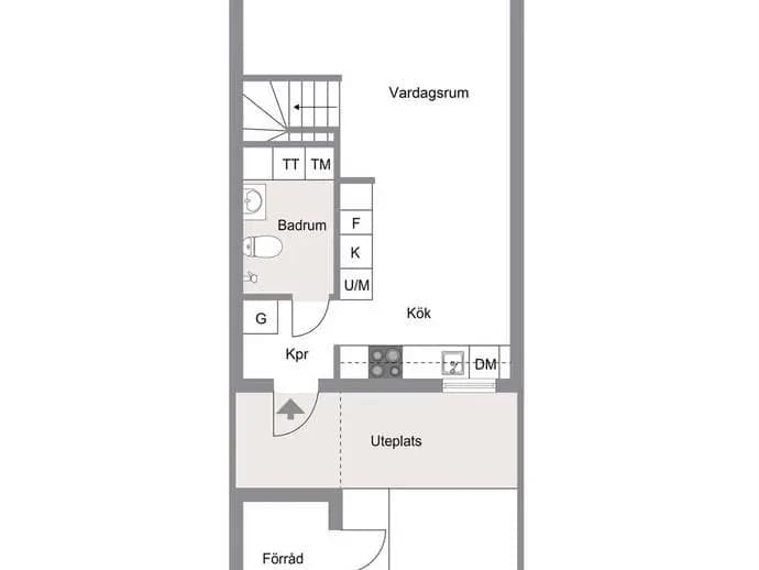 Floor plan for Sällhetsvägen 31