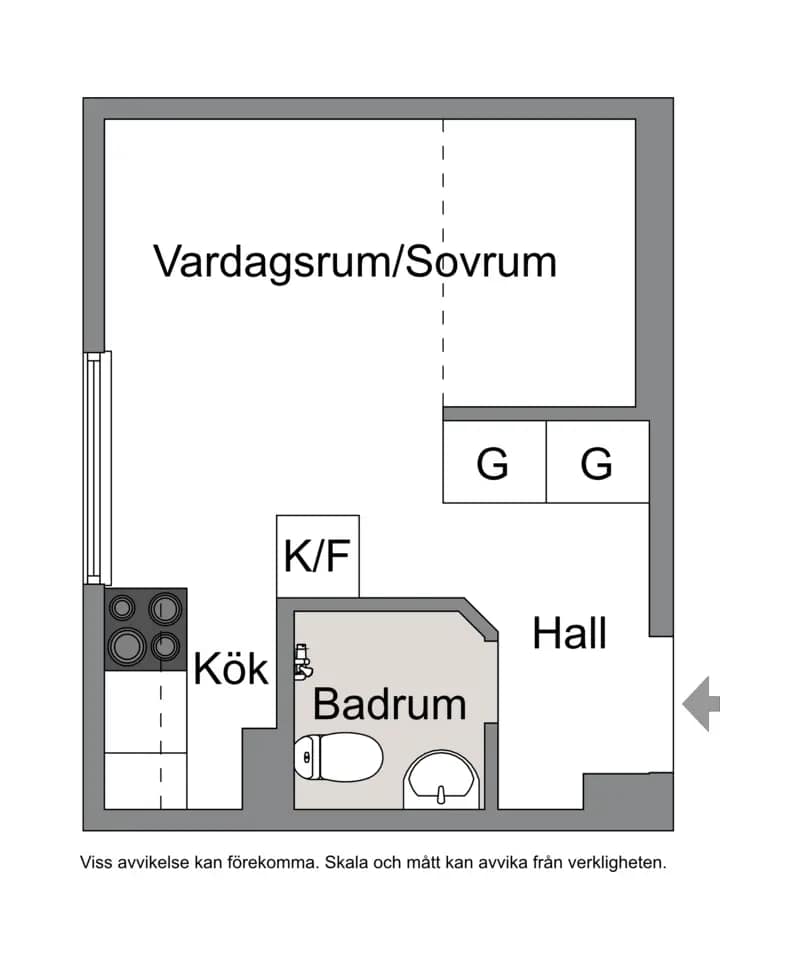 Floor plan for Adolfsbergsvägen 12