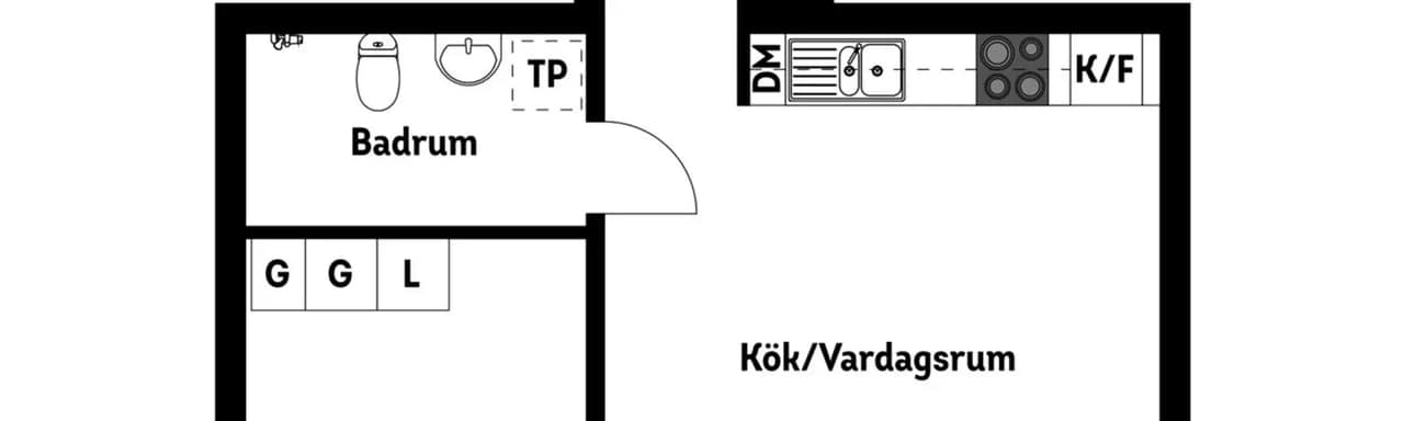 Floor plan for Ekholmsvägen 305