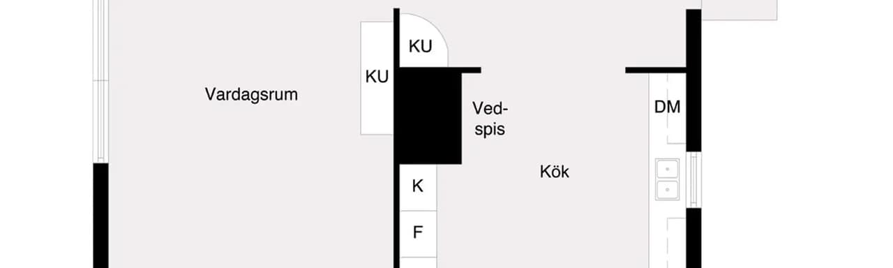 Floor plan for Runbyvägen 1A