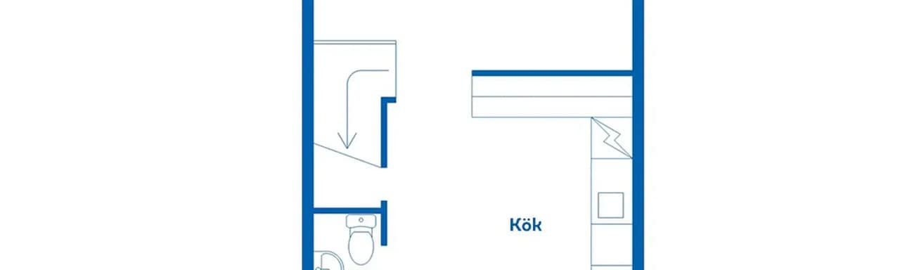 Floor plan for Skomakarvägen 2 I