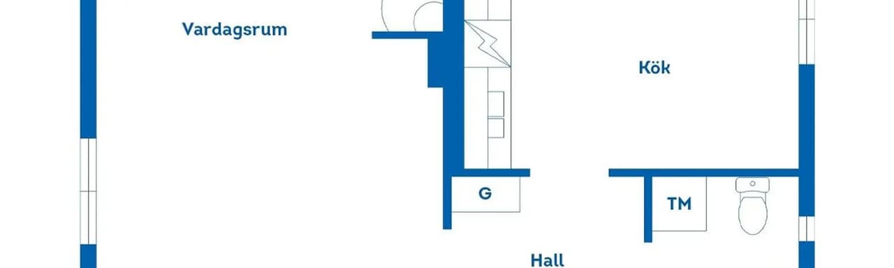 Floor plan for Gårdavägen 30