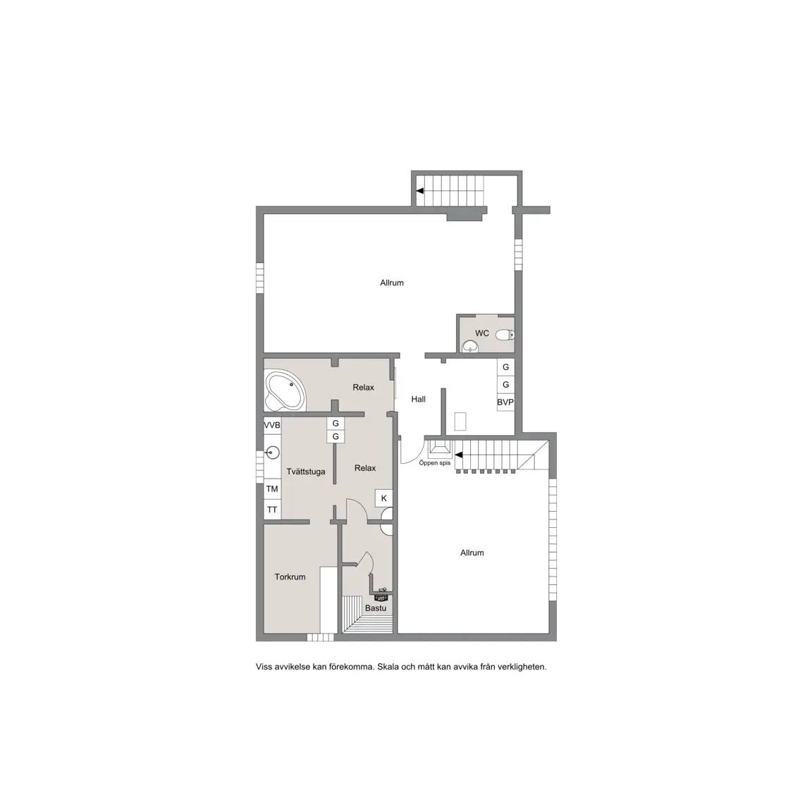 Floor plan for Sågvägen 14