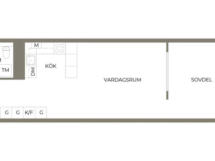 Floor plan for Inedalsgatan 5