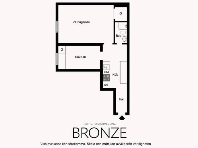 Floor plan for Lindhagensgatan 59