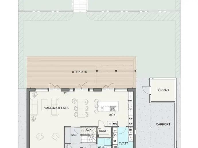 Floor plan for Hagby ängsväg