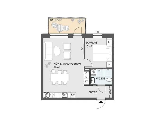 Planritning för Rallaregatan