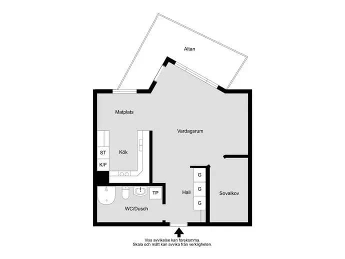Planritning för Polhemsgatan 6