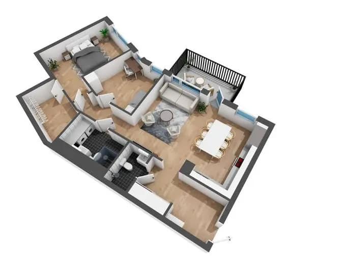 Planritning för Periodgången 3a