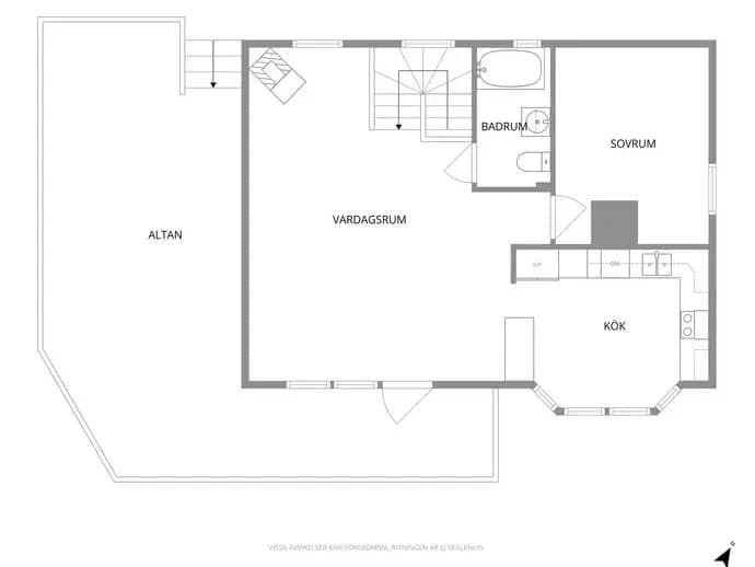 Floor plan for Torkelsbohögsvägen 76