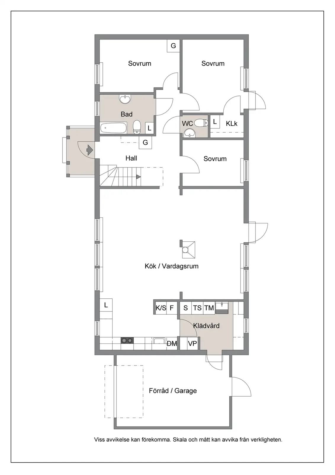 Floor plan for Astrakanvägen 21